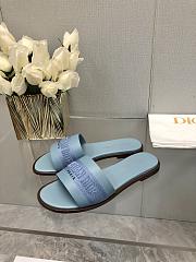 Dior SS24 Blue Slippers - 2