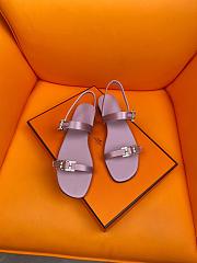 Hermes SS24 Purple Sandals - 1