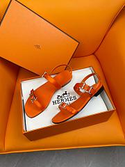 Hermes SS24 Orange Sandals - 5