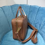 Miumiu Arcadie In Brown Leather Bag - 34x23x11cm - 2