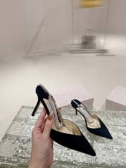 Jimmy Choo Saeda Black Matte 85 - 5