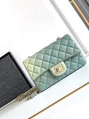 Chanel Mini FlapBag Blue Gradiant Lambskin 20cm - 1