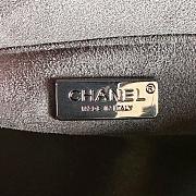 Chanel Mini FlapBag Raffia In White&Black 18cm - 2