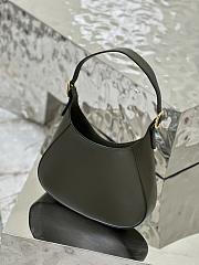 Prada Cleo Dark Grey Triangle Bag - 27x20x7cm - 5