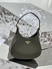 Prada Cleo Dark Grey Triangle Bag - 27x20x7cm - 4