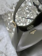 Prada Cleo Dark Grey Triangle Bag - 27x20x7cm - 3