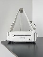 Balenciaga Superbusy XS Sling White Bag - 32x12x10cm - 4