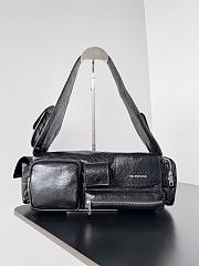 Balenciaga Superbusy Sling Black Bag - 35x12x11cm - 1