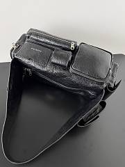 Balenciaga Superbusy Sling Black Bag - 35x12x11cm - 2