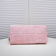 Chanel Deauville Pink Tote 38cm - 5