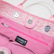 Chanel Deauville Pink Tote 38cm - 2