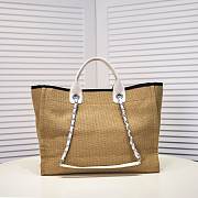 Chanel Deauville Natural Tote 38cm - 2