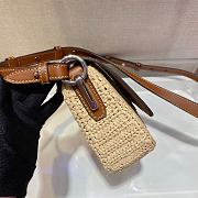 Prada Raffia Handbag - 20x15x6.5cm - 5