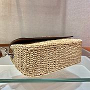 Prada Raffia Handbag - 20x15x6.5cm - 3