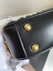 Miumiu Black Matelassé Leather Small Bag 20cm - 2