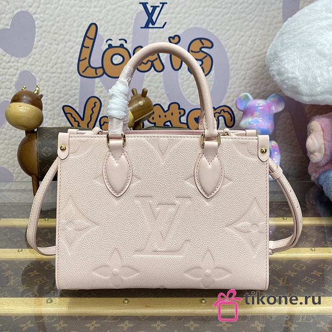 Louis Vuitton M47135 OnTheGo In Pink - 25x19x11.5cm - 1