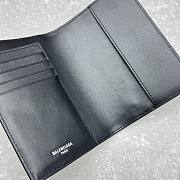 Balenciaga Black Short Wallet - 10x14x1.5cm - 3