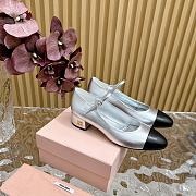 Miumiu Silver Sandals - 1