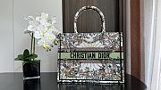 Dior Book Tote Ecru Saisons Automne Soleil Embroidery - 36x18x28cm - 1