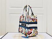 Dior Small Tote Toile de Jouy Fantastica Embroidery - 26.5x21x14cm - 2