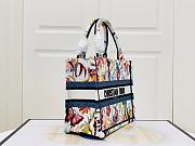 Dior Mini Tote Toile de Jouy Fantastica Embroidery - 26.5x21x14cm - 3