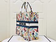 Dior Large Tote Toile de Jouy Fantastica Embroidery - 42x35x18cm - 3