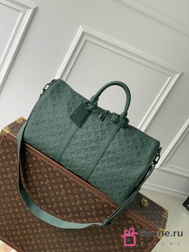 Louis Vuitton M24440 Keepall In Vertfonce - 50x29x23cm - 1