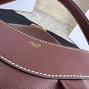 Celine Polly Bag Calfskin Brown Leather - 33x19x9cm - 2