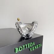 Bottega Veneta Silver Knot Minaudiere Silver - 20.5x6x12.5cm - 4