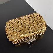 Bottega Veneta Gold Knot Minaudiere Silver - 20.5x6x12.5cm - 3