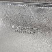 Bottega Veneta Full Silver Knot Minaudiere - 20.5x6x12.5cm - 3