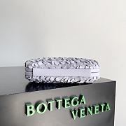 Bottega Veneta White Knot Minaudiere - 20.5x6x12.5cm - 5