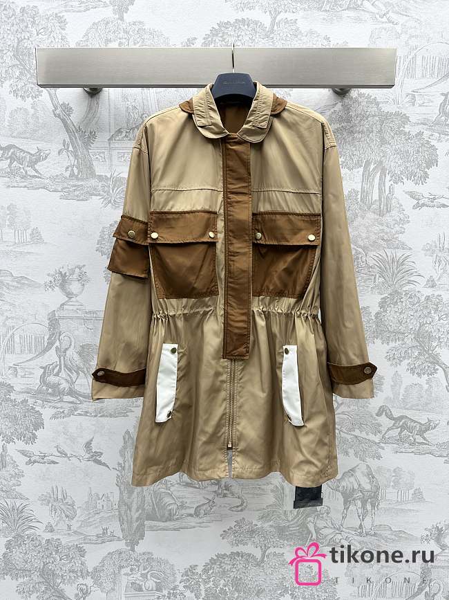 Louis Vuitton Color-Blocked Cargo Coat - 1