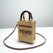 Fendi Sunshine Mini Tote Bag - 18x6.5x13cm - 5