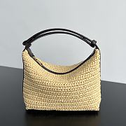 Bottega Veneta Mini Wallace Raffia Crochet Bag - 20x13x9.5cm - 1