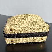 Bottega Veneta Mini Wallace Raffia Crochet Bag - 20x13x9.5cm - 2