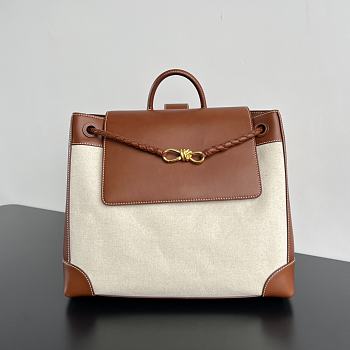 Bottega Veneta Small Andiamo In Natural/ Light Wood - 48x40x20cm