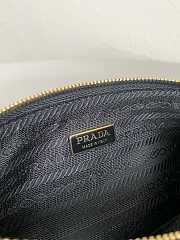 Prada Vitello Shine Brushed Calfskin Re-Edition Black Bag - 23×5×10cm  - 5