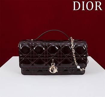 Dior Miss Brown Bag - 21x11.5x4.5cm