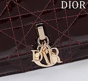 Dior Miss Brown Bag - 21x11.5x4.5cm - 3