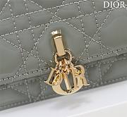 Dior Miss Grey Bag - 21x11.5x4.5cm - 2