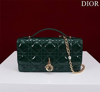 Dior Miss Green Bag - 21x11.5x4.5cm