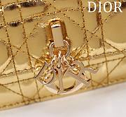 Dior Miss Gold Bag - 21x11.5x4.5cm - 2