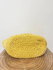 Loewe Anagram Basket Bag In Yellow - 46x24x15cm - 2