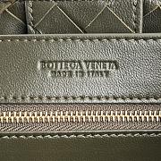 Bottega Veneta Small Andiamo With Chain Kaki - 25x22x10.5cm - 2