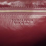 Bottega Veneta Red Kalimero Citta Shoulder Bag - 25x18x5.5cm - 5