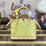 Louis Vuitton M24063 Vernis Nano Yellow Alma Chain - 18x12x8cm - 1