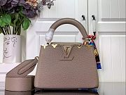 Louis Vuitton M24567 Capucines Mini In Galet Color - 21x14x8cm - 1