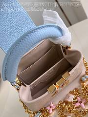 Louis Vuitton M23952 Capuccines Nano In Beige/Blue - 16.3x11x6.5cm - 5