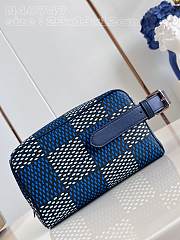 Louis Vuitton N40747 Blue Rocker Dop Kit - 23x13x12cm - 3